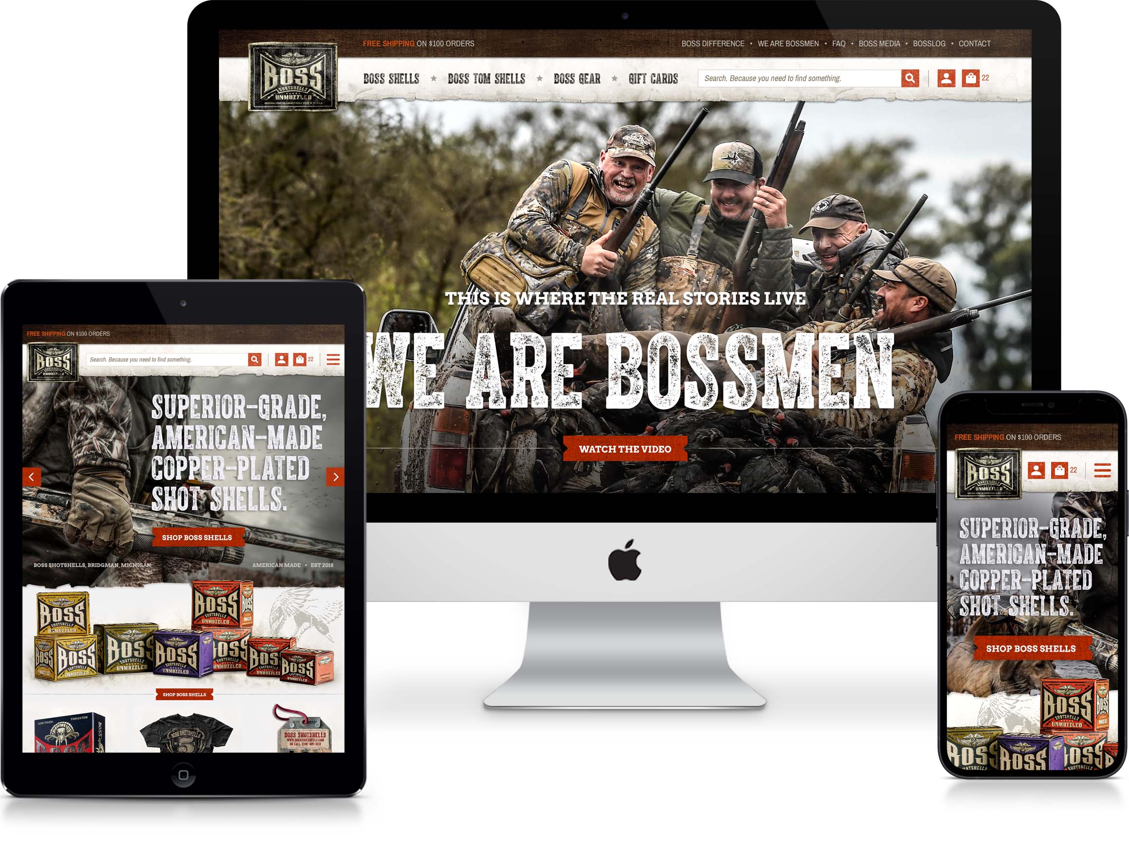 Boss Shotshells Website Intro