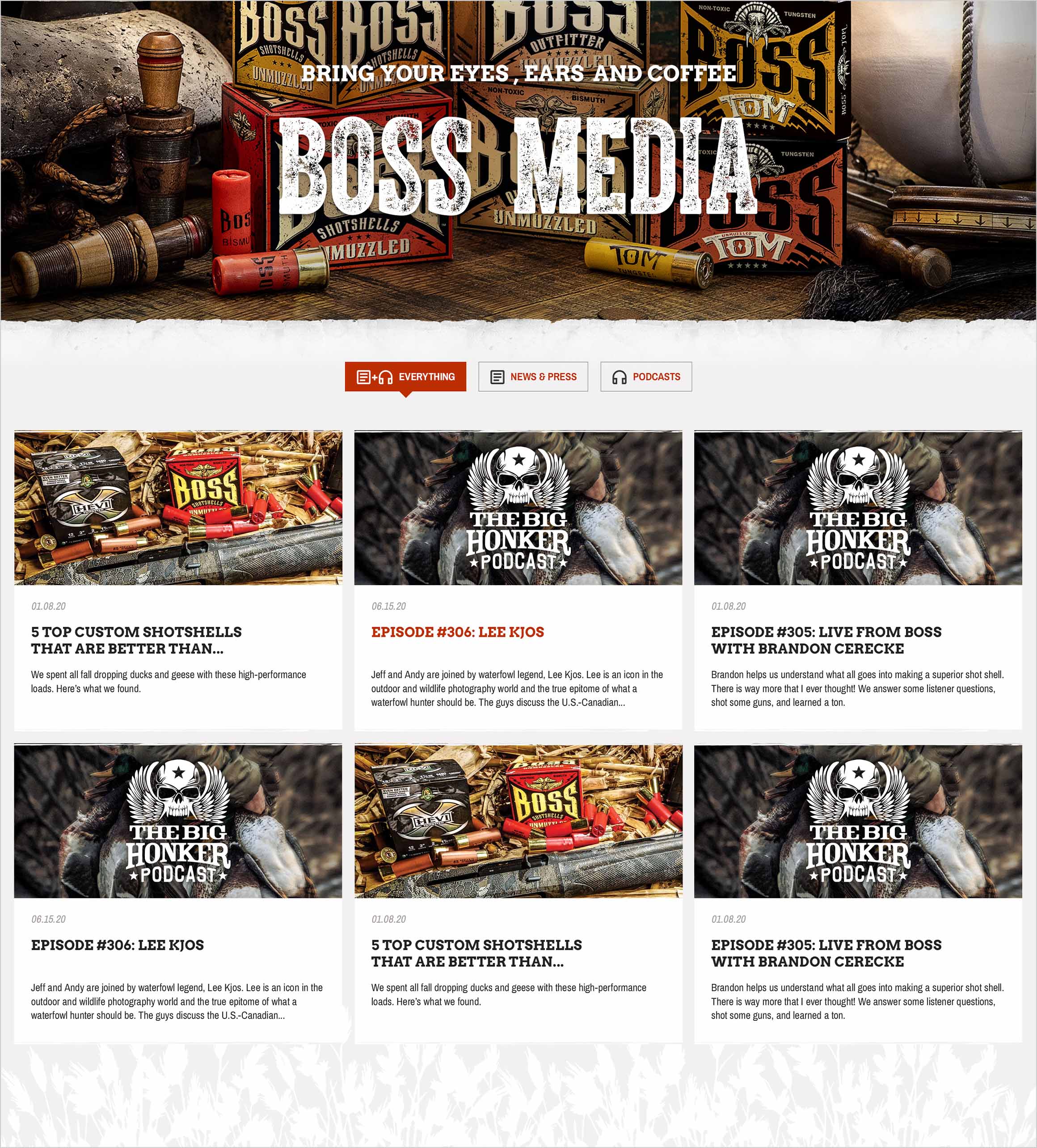 Boss Website Design