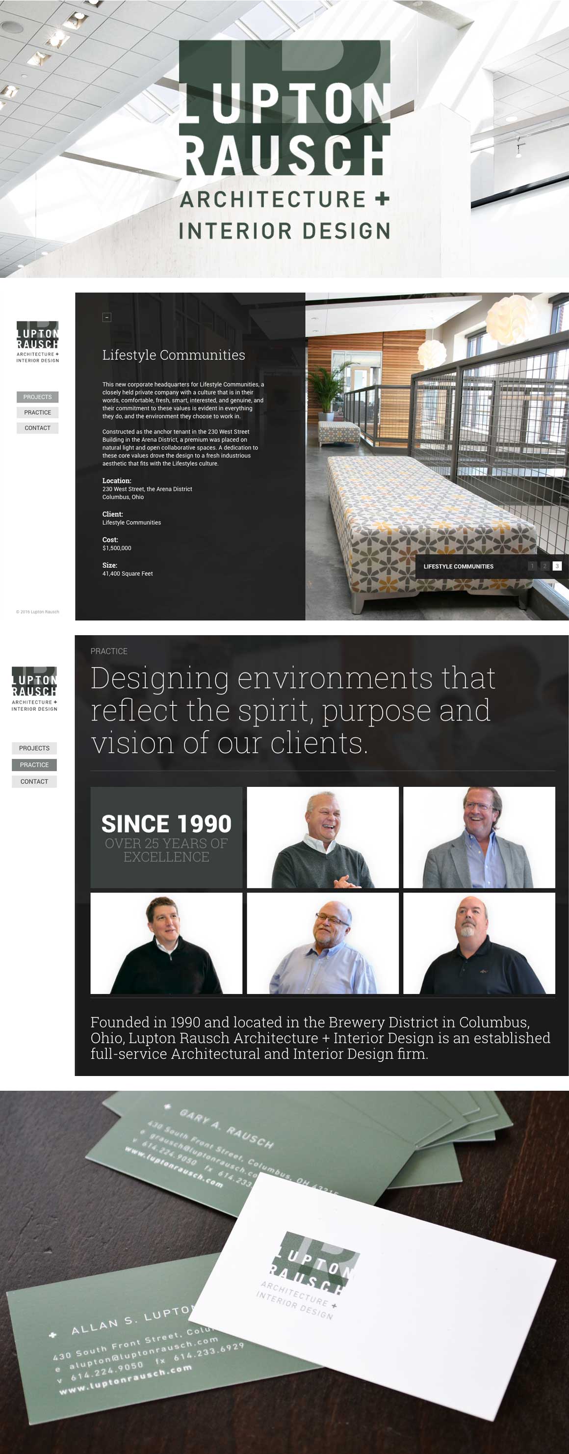 Lupton Rausch Website Design